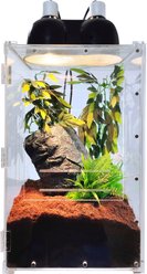 HerpCult Acrylic Front-Opening Reptile Habitat, 12-gal