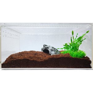 HerpCult Acrylic Insect & Reptile Terrarium, Clear Top, Large