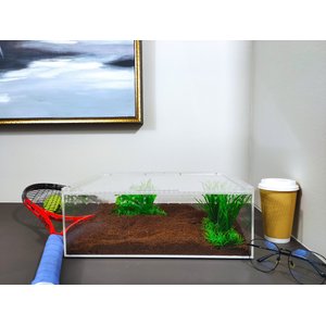 HerpCult Acrylic Insect & Reptile Terrarium, Clear Top, X-Large