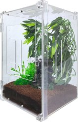 HerpCult Two-Way Acrylic Insect & Reptile Terrarium, Large slide 2 of 4