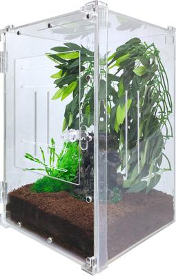 Show full view: HerpCult Two-Way Acrylic Insect & Reptile Terrarium, Large slide 2 of 5