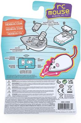 Show full view: Hexbug Remote Control Mouse Cat Toy, Color Varies slide 3 of 8