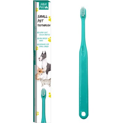 H&H Pets H&H Pets Cat & Small Dog Toothbrush, 1 count