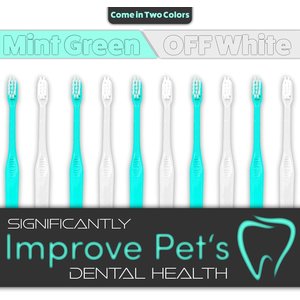 H&H Pets Cat & Small Dog Toothbrush, 8 count