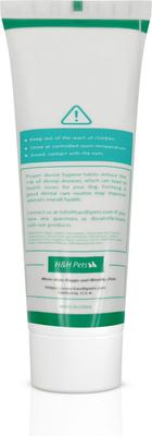 Show full view: H&H Pets Beef Flavor Dental Cleaning & Reduce Plaque Dog & Cat Toothpaste, 3.5-oz tube slide 3 of 3