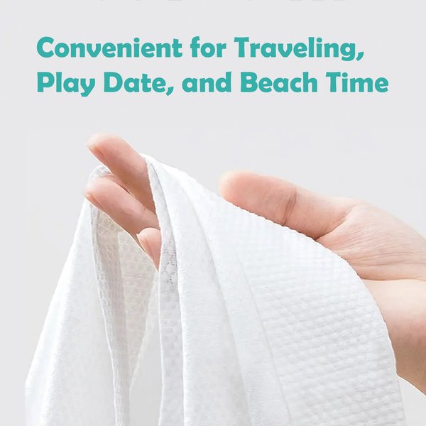 H&H Pets Disposable Super Absorbent & Fragrance-Free Bath Towels, 11 x 23-in, 8 count