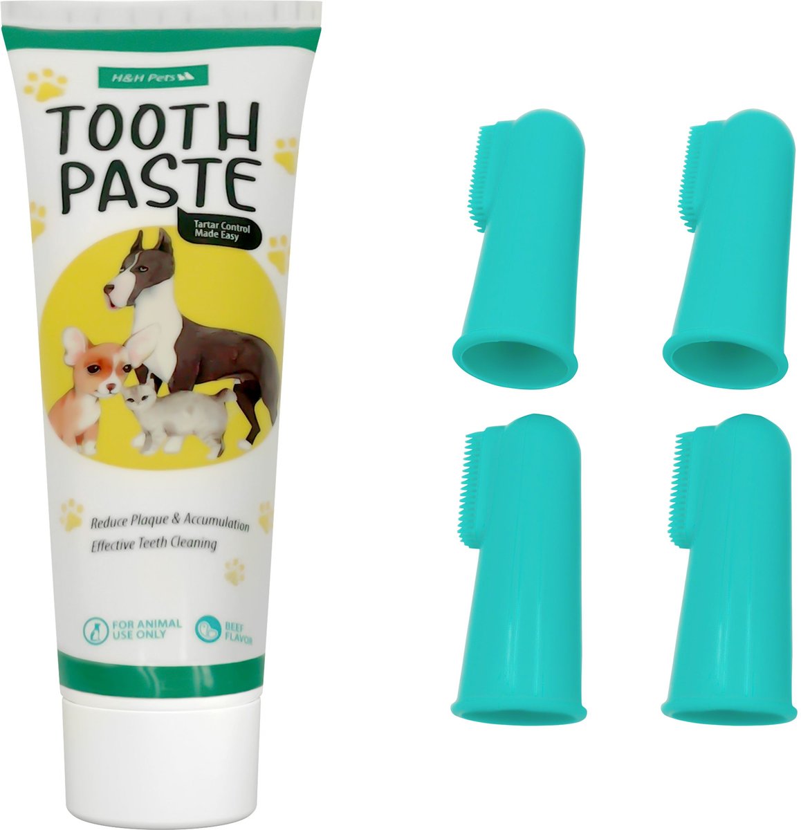 H&H Pets Dog & Cat Dental Cleaning Kit