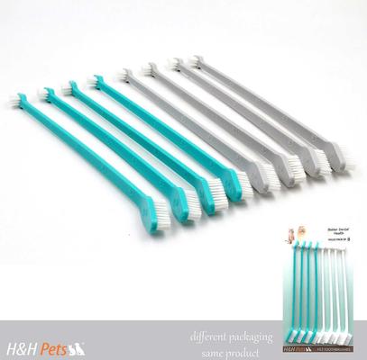 Show full view: H&H Pets Dual Headed Dog & Cat Toothbrush, 8 count slide 8 of 9