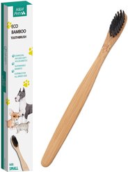 H&H Pets Eco-Friendly Reusable Bamboo Dog & Cat Toothbrush, 1 count, Small