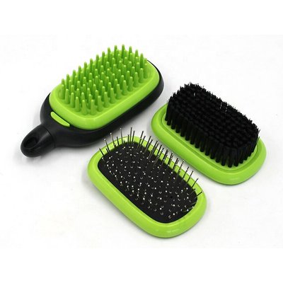 H&H Pets H&H Pets Pin, Bristle, & Silicone Brushes Dog Grooming Brush Kit