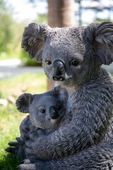 Hi-Line Gift Mother & Baby Koala Statue, Grey, 13.98-in slide 2 of 8