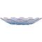 Show in main carousel: Hi-Line Gift Solar Blue Floral Glass Bird Bath with Stand, Multicolor slide 7 of 10