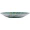 Show in main carousel: Hi-Line Gift Solar Green Peacock Feather Glass Bird Bath with Stand, Multicolor slide 3 of 10