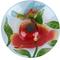 Show in main carousel: Hi-Line Gift Solar Hummingbird with Poppy Glass Bird Bath with Stand, Multicolor slide 5 of 11