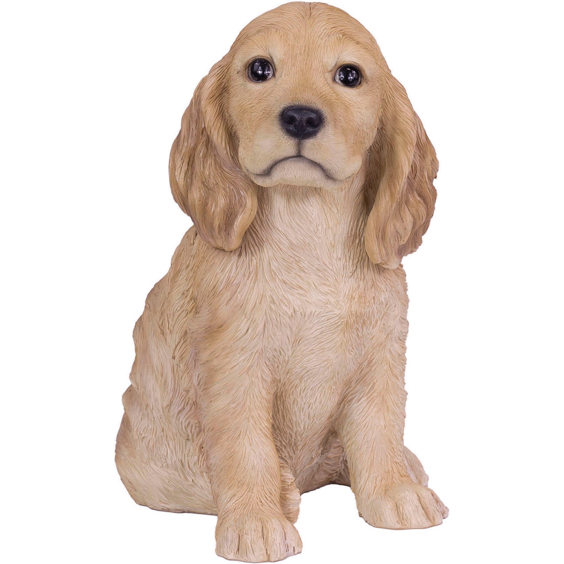 Hi-Line Gift SOREAL Brown Golden Cockapoo Decor Statue, Brown, 11.42-in