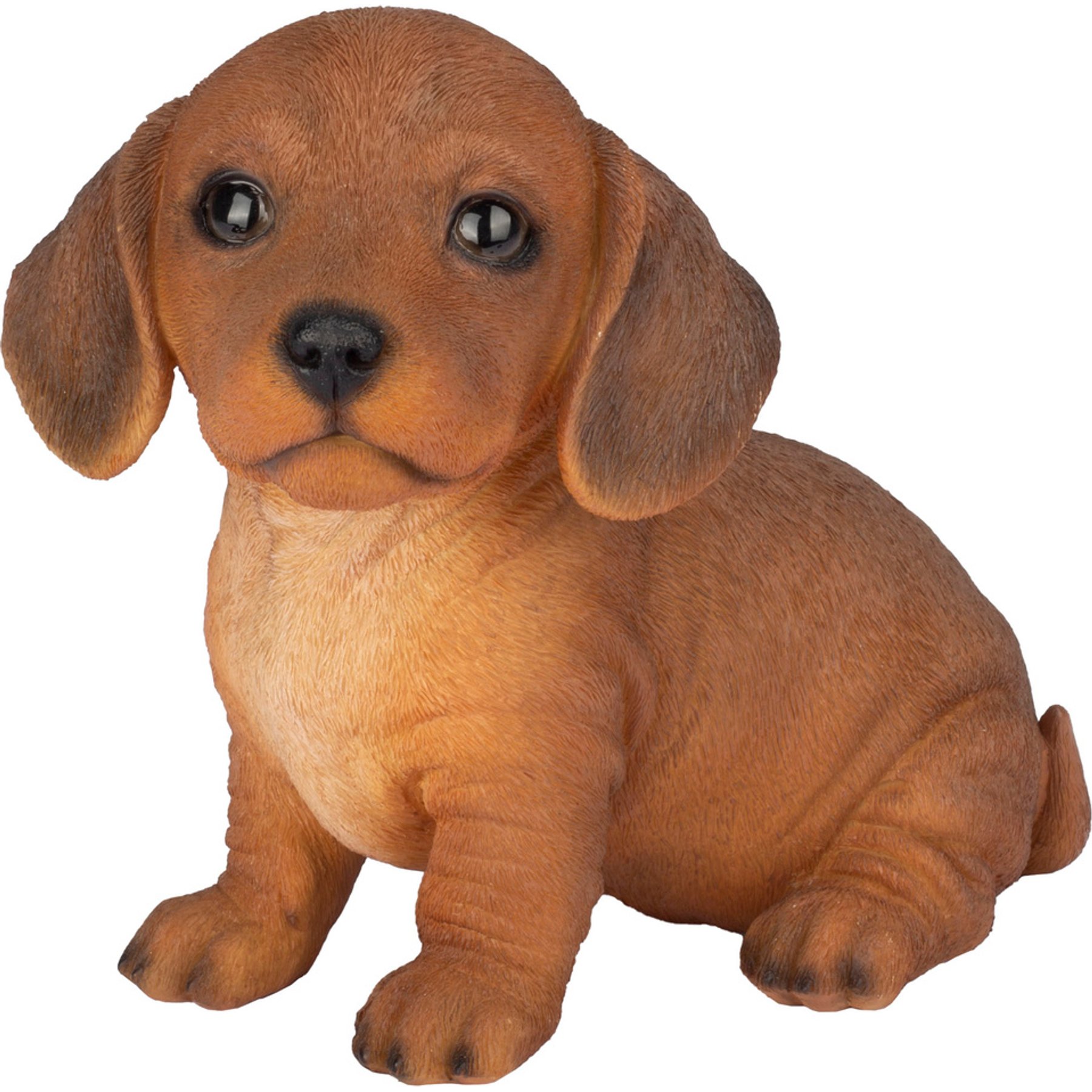 Hi-Line Gift SOREAL Dachshund Statue, Brown, 6.97-in