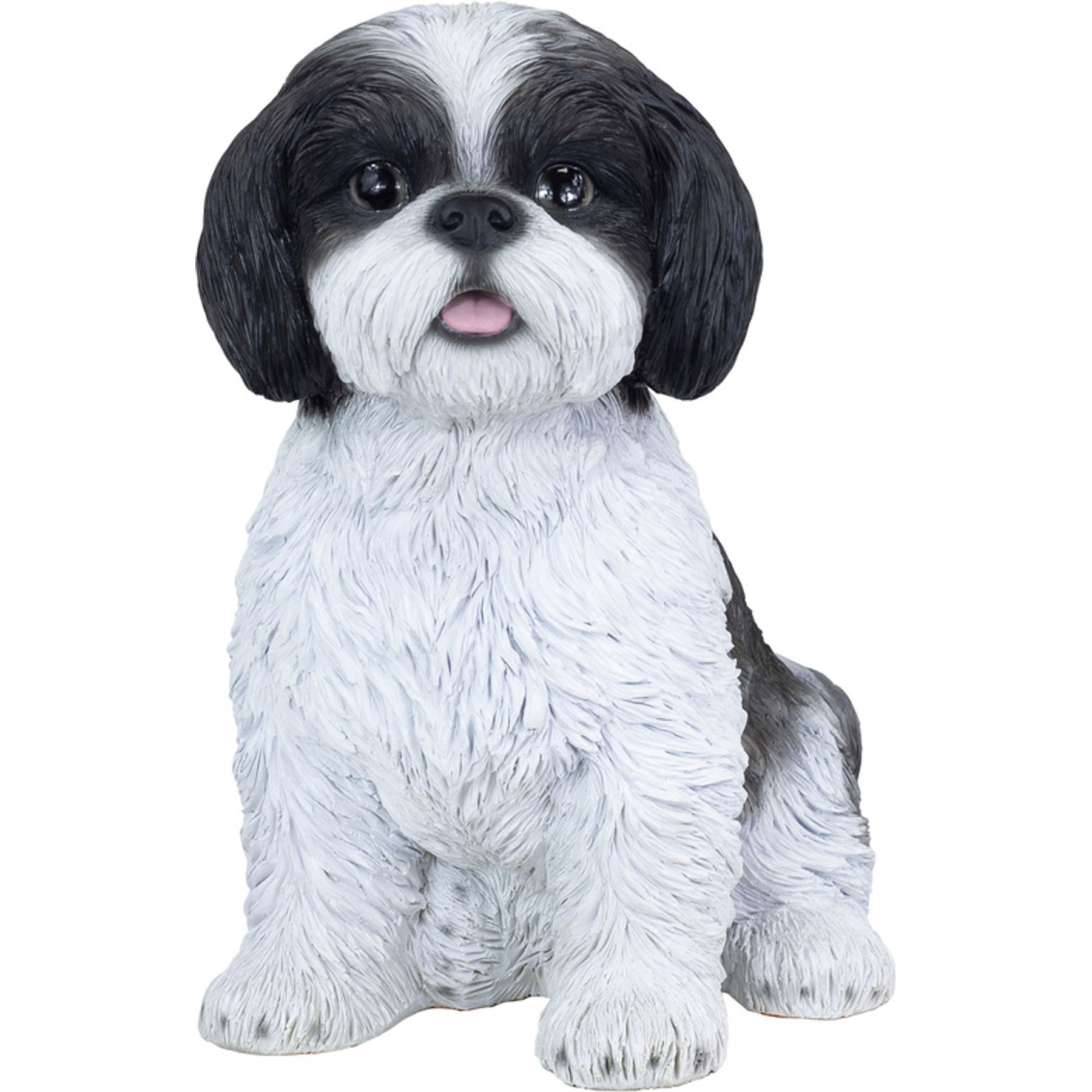 Hi-Line Gift SOREAL Saint Bernard Decor Statue, White/Brown, 11.61-in