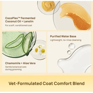 HICC PET Deodorizing Coconut Scent Cat & Dog Glove Grooming Wipes, 20 count