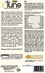 Higgins inTune Complete & Balanced Diet Canary & Finch Bird Food, 2-lb bag slide 2 of 6