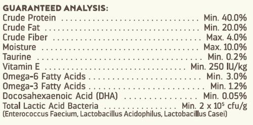 Show full view: Higgins inTune Complete & Balanced Diet Grain-Free Ferret Food, 4-lb bag slide 5 of 10