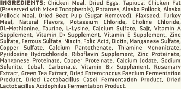 Show full view: Higgins inTune Complete & Balanced Diet Grain-Free Ferret Food, 4-lb bag slide 7 of 10