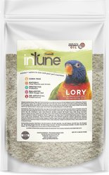 Higgins inTune Complete & Balanced Diet Lory Bird Food, 2-lb bag