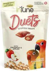 Higgins inTune Duets Chickpeas & Apples Bird Treats, 3-oz bag