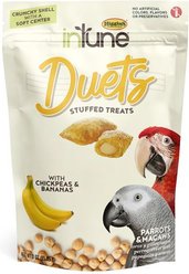Higgins inTune Duets Chickpeas & Bananas Bird Treats, 3-oz bag