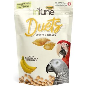 Higgins inTune Duets Chickpeas & Bananas Bird Treats, 3-oz bag