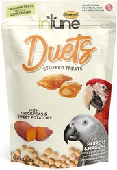 Higgins inTune Duets Chickpeas & Sweet Potato Bird Treats, 3-oz bag