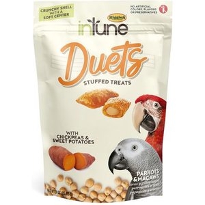 Higgins inTune Duets Chickpeas & Sweet Potato Bird Treats, 3-oz bag