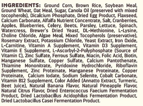 Show full view: Higgins InTune Natural Bird Food, 18-lb bag slide 7 of 9