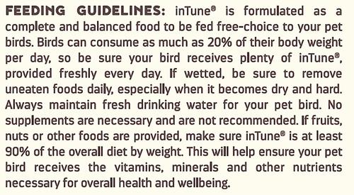 Show full view: Higgins InTune Natural Bird Food, 2-lb bag slide 9 of 9