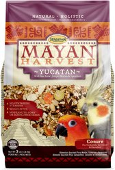Higgins Mayan Harvest Yucatan Bird Food for Conures, 3-lb bag