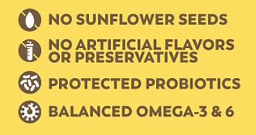 Show full view: Higgins Safflower Gold Parrot Food, 3-lb bag slide 4 of 10