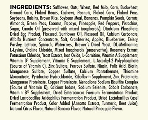 Show full view: Higgins Safflower Gold Parrot Food, 3-lb bag slide 7 of 10