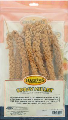 Show full view: Higgins Spray Millet Bird Treats, 12 count slide 2 of 6