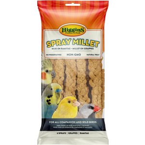 Higgins Spray Millet Bird Treats, 6 count