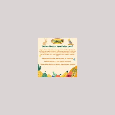 Show full view: Higgins Sunburst Freeze-Dried Fruit Cranberry Mango Small Animals Treats, .5-oz bag slide 5 of 6