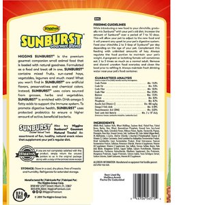 Higgins Sunburst Gourmet Blend Chinchilla Food, 3-lb bag