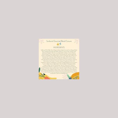 Show full view: Higgins Sunburst Gourmet Blend Conure Bird Food, 25-lb bag slide 3 of 6