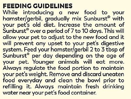 Show full view: Higgins Sunburst Gourmet Blend Gerbil & Hamster Food, 2.5-lb bag slide 6 of 10