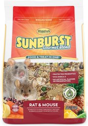 Higgins Sunburst Gourmet Blend Rat & Mouse Food, 2.5-lb bag