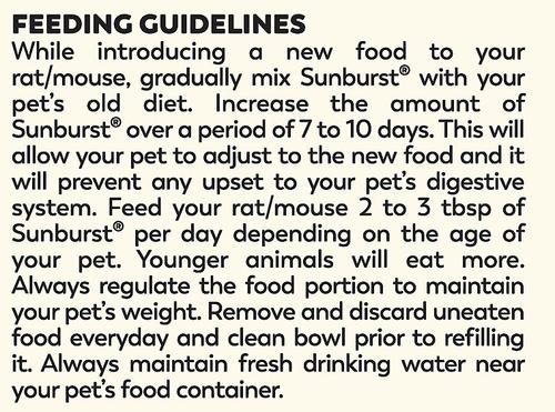 Show full view: Higgins Sunburst Gourmet Blend Rat & Mouse Food, 2.5-lb bag slide 7 of 8