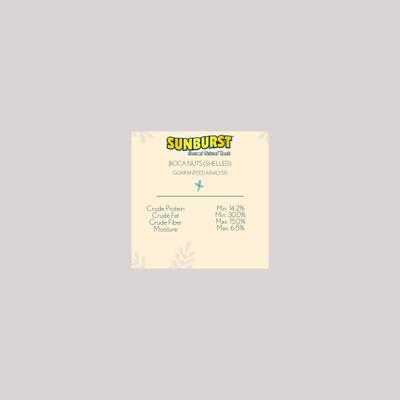 Show full view: Higgins Sunburst Gourmet Treats Boca Nuts Macaw & Parrot Bird Treats, 5-oz bag slide 4 of 6