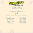 Show in main carousel: Higgins Sunburst Gourmet Treats Herb Garden Dried Veggies Guinea Pig & Hamster Treats, 3-oz bag slide 4 of 5