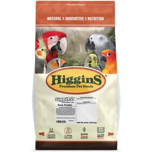 Higgins Sunburst True Fruits Dried Exotic Fruits Bird Treats, 20-lb bag