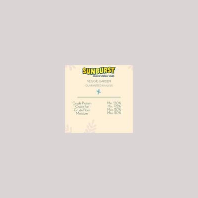 Show full view: Higgins Sunburst Veggie Garden Gourmet Treats for Small Animals, 5-oz slide 3 of 5