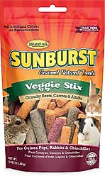 Higgins Sunburst Veggie Stix Gourmet Treats for Guinea Pigs, Rabbits & Chinchillas, 4-oz, bundle of 3