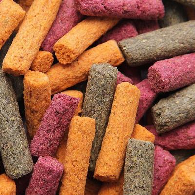 Show full view: Higgins Sunburst Veggie Stix Gourmet Treats for Guinea Pigs, Rabbits & Chinchillas, 4-oz, bundle of 3 slide 2 of 9